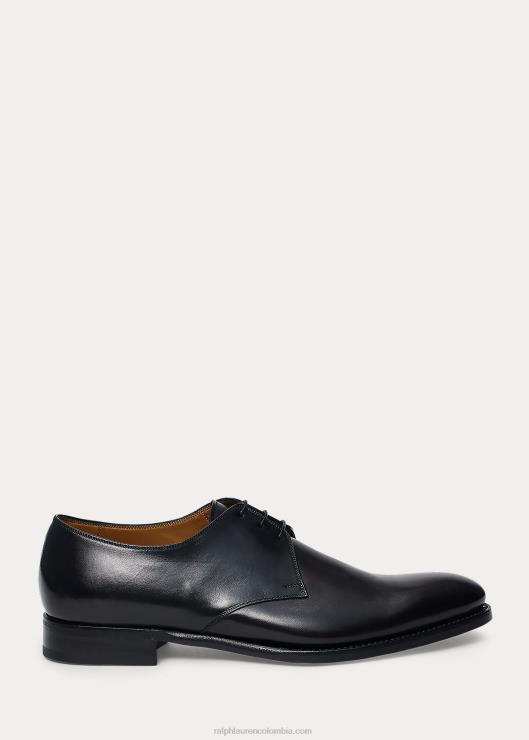 Oxford de piel de becerro Dalvin hombres negro Ralph Lauren 2XR2V8738