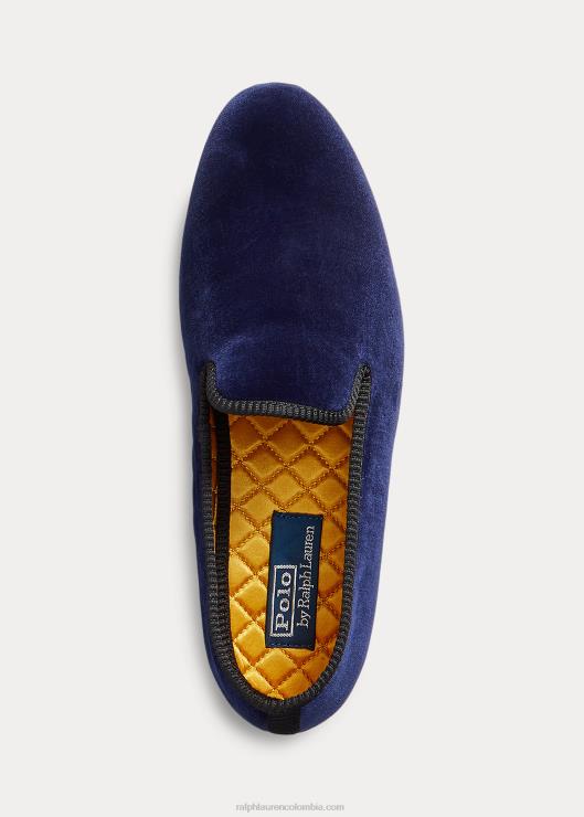 pantuflas de terciopelo paxton hombres Marina de Newport Ralph Lauren 2XR2V2102