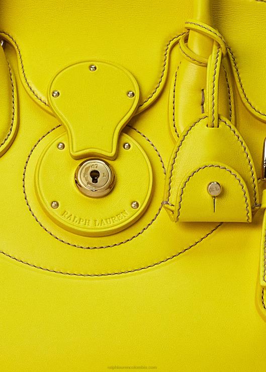 piel de becerro suave ricky 33 mujer amarillo canario Ralph Lauren 2XR2V5310