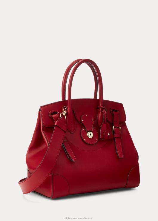 piel de becerro suave ricky 33 mujer color rojo oscuro Ralph Lauren 2XR2V5308