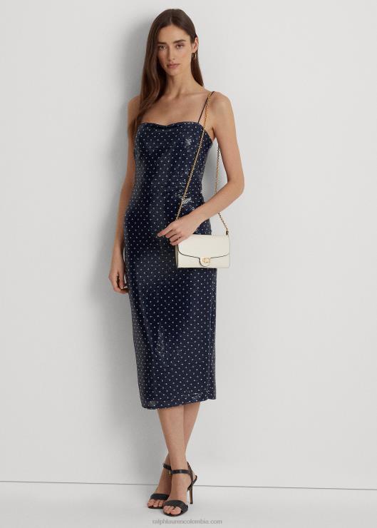 bandolera mediana adair de piel mujer vainilla Ralph Lauren 2XR2V5394