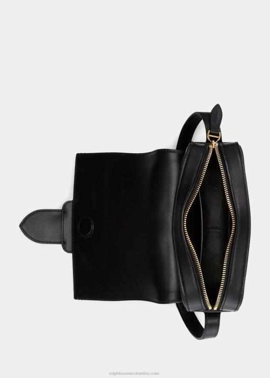 bolsa crossbody de lona mujer aceituna Ralph Lauren 2XR2V5256