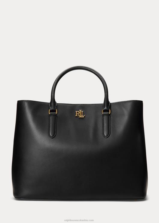 cartera marcy grande de piel mujer negro Ralph Lauren 2XR2V5361