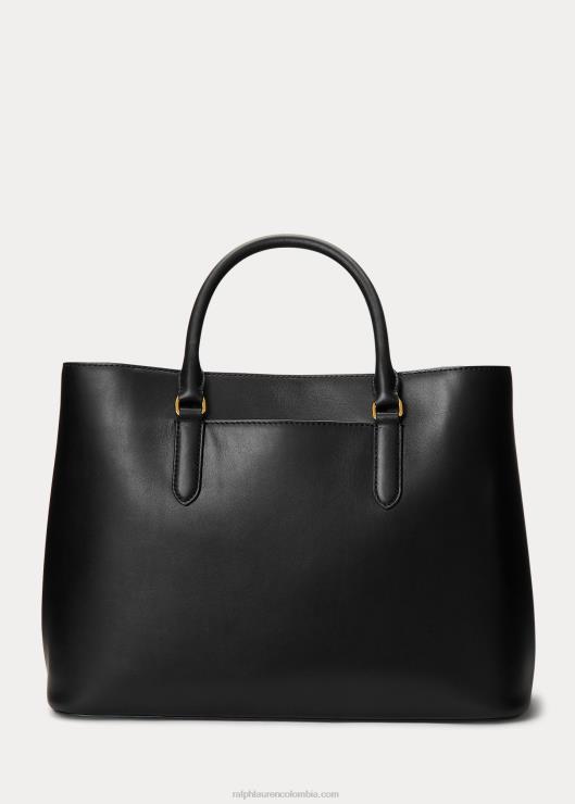 cartera marcy grande de piel mujer negro Ralph Lauren 2XR2V5361