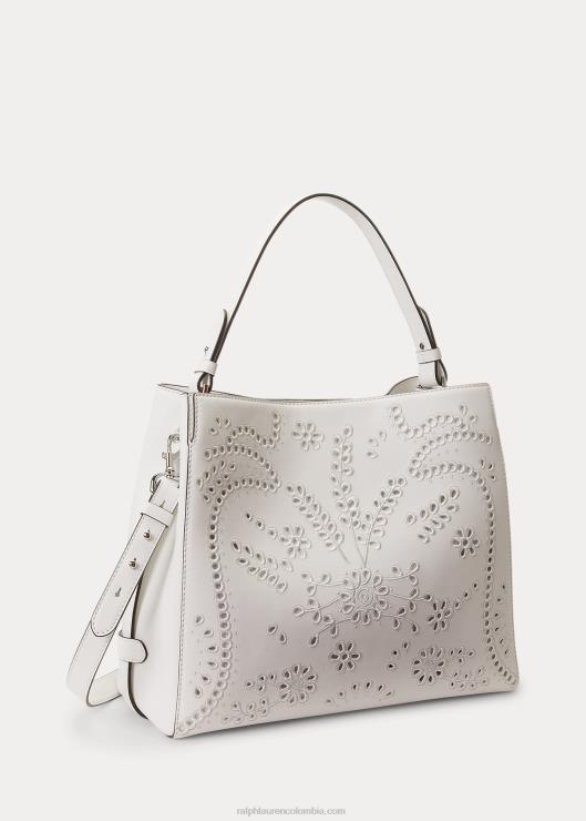 satchel peyton mediano con ojales mujerRalph Lauren 2XR2V5408