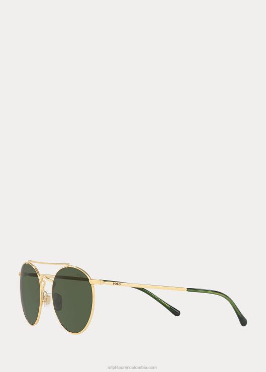 gafas de sol wimbledon panto mujer Oro brillante Ralph Lauren 2XR2V5471