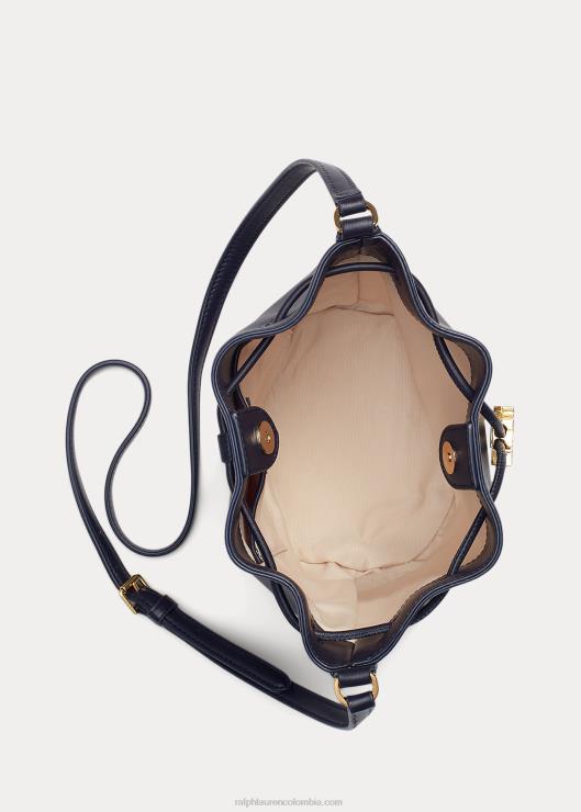 bolso andie mediano de piel con cordón mujer Armada Ralph Lauren 2XR2V5344