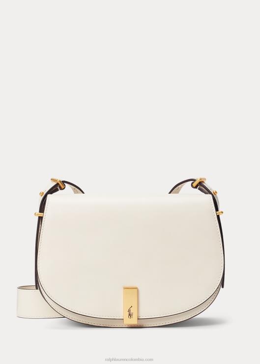 bolso sillín polo id de piel de becerro mujerRalph Lauren 2XR2V5165
