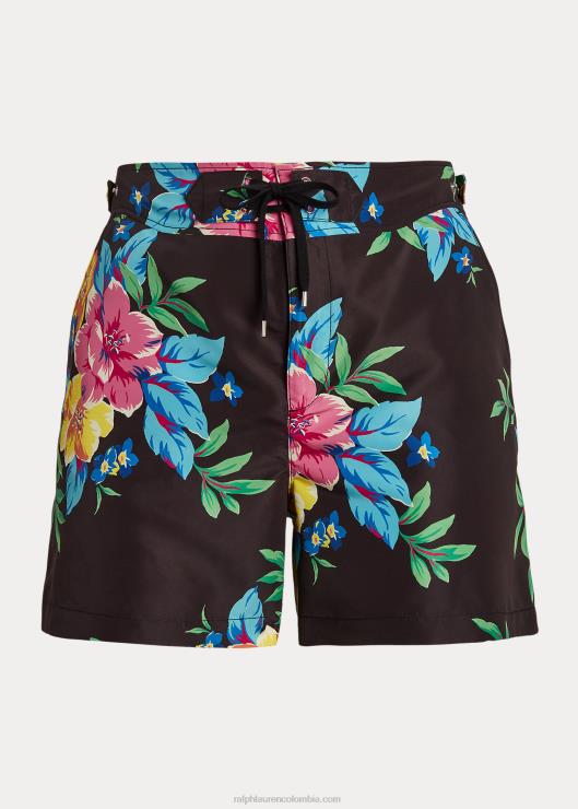 shorts con encaje floral mujer negro multi Ralph Lauren 2XR2V4570