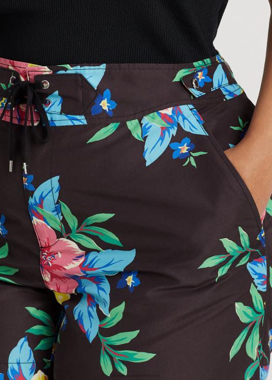 shorts con encaje floral mujer negro multi Ralph Lauren 2XR2V4570