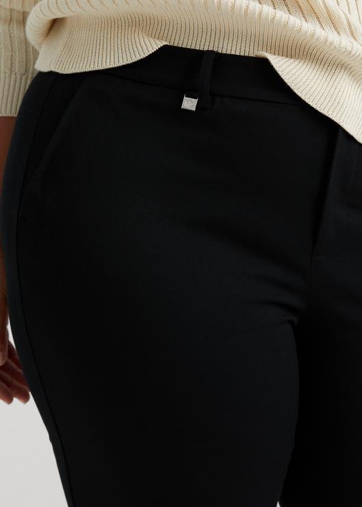 shorts de sarga bielásticos mujer negro Ralph Lauren 2XR2V4734