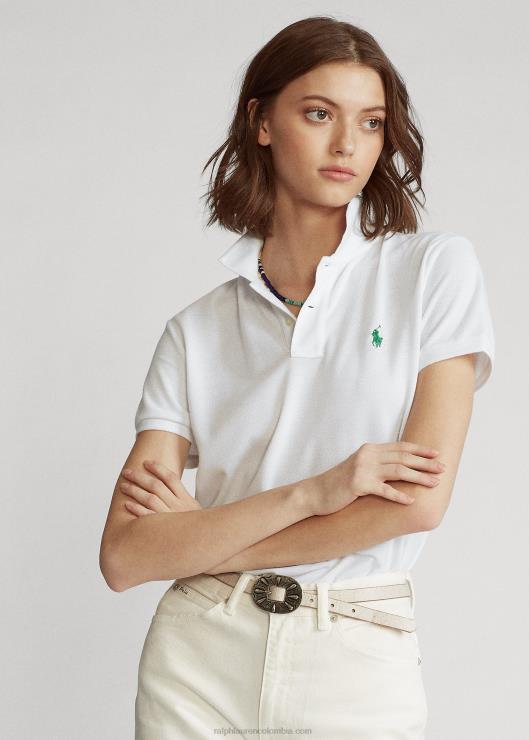 el polo de la tierra mujer Ceramica Blanca Ralph Lauren 2XR2V3333