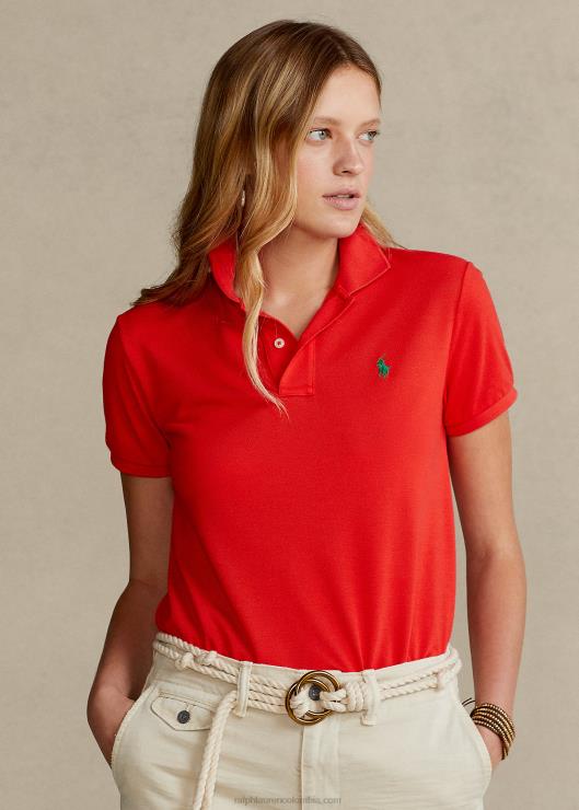 el polo de la tierra mujer hibisco brillante Ralph Lauren 2XR2V3332