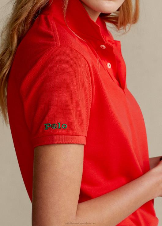 el polo de la tierra mujer hibisco brillante Ralph Lauren 2XR2V3332