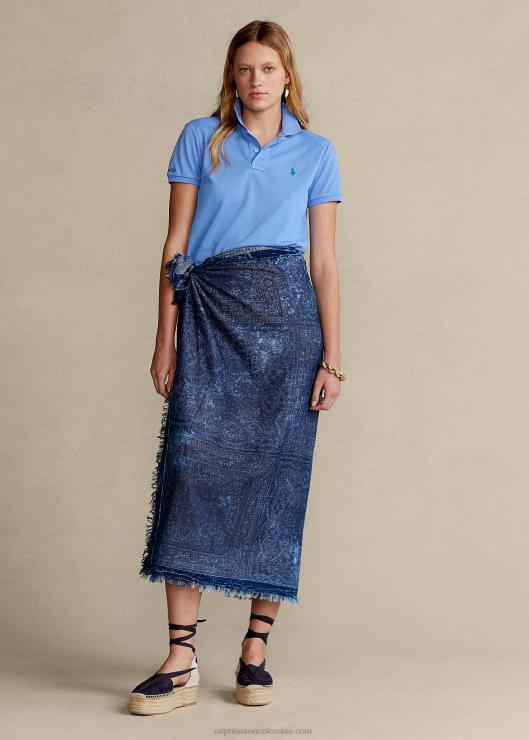 el polo de la tierra mujer puerto isla azul Ralph Lauren 2XR2V3324