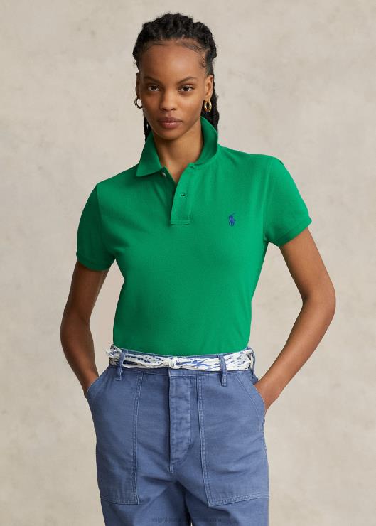 polo de malla de corte clásico mujer de billar Ralph Lauren 2XR2V9224