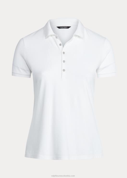 polo de piqué mujer blanco Ralph Lauren 2XR2V4714