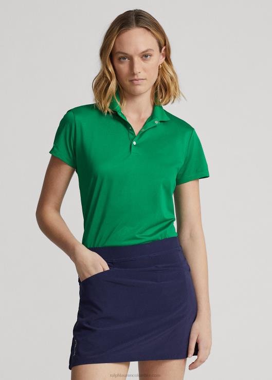polo de piqué mujer crucero verde Ralph Lauren 2XR2V3708