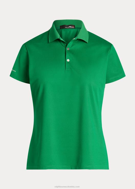 polo de piqué mujer crucero verde Ralph Lauren 2XR2V3708