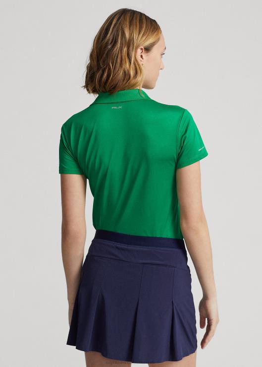polo de piqué mujer crucero verde Ralph Lauren 2XR2V3708