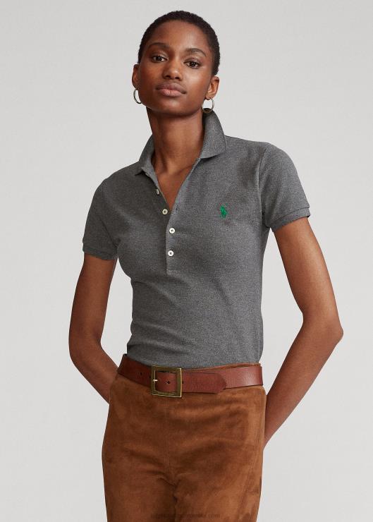 polo slim fit elástico mujer brezo barclay Ralph Lauren 2XR2V3272