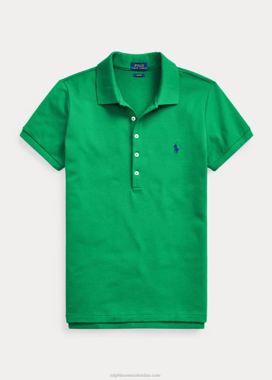 polo slim fit elástico mujer de billar Ralph Lauren 2XR2V3256
