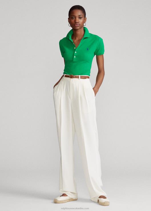 polo slim fit elástico mujer de billar Ralph Lauren 2XR2V3256