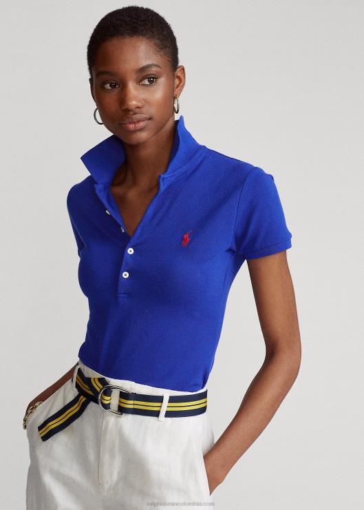 polo slim fit elástico mujer herencia real Ralph Lauren 2XR2V3267