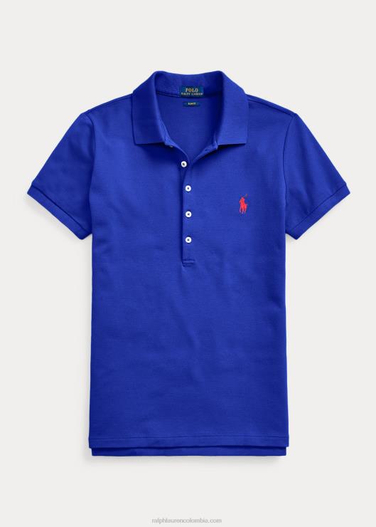 polo slim fit elástico mujer herencia real Ralph Lauren 2XR2V3267