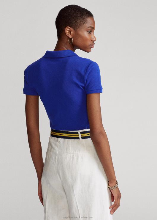 polo slim fit elástico mujer herencia real Ralph Lauren 2XR2V3267