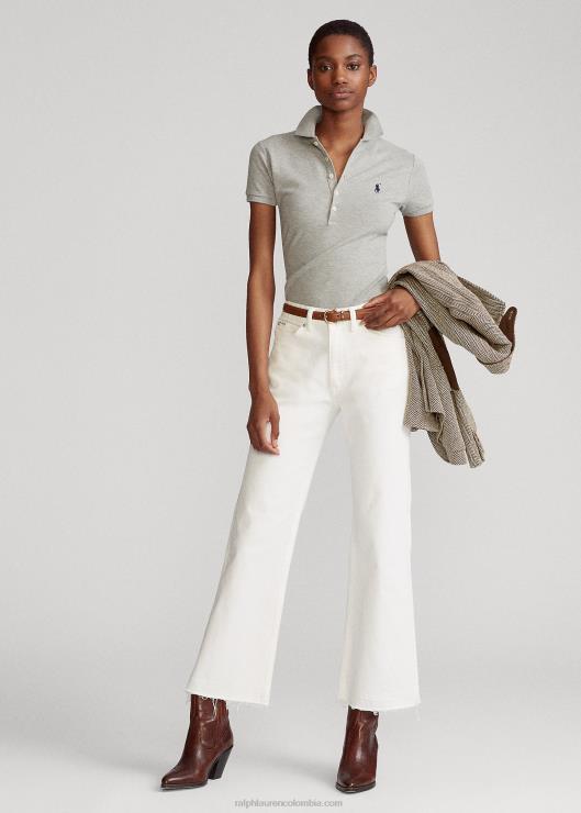 polo slim fit elástico mujer y sobre brezo Ralph Lauren 2XR2V3245
