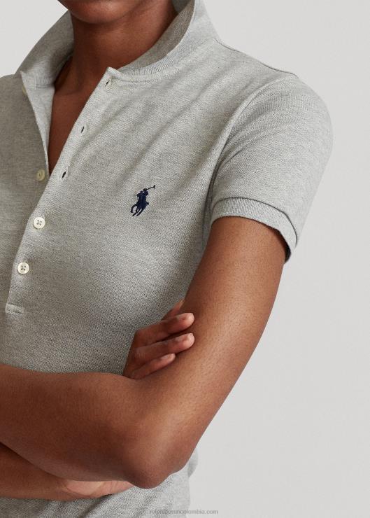polo slim fit elástico mujer y sobre brezo Ralph Lauren 2XR2V3245