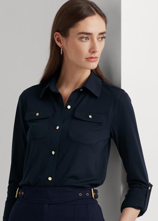 camisa con mangas enrollables mujer Armada Ralph Lauren 2XR2V9153