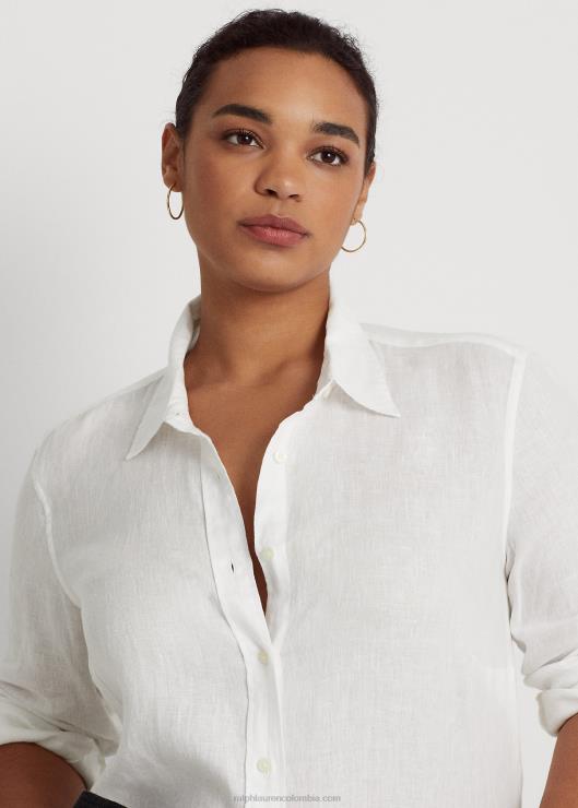 camisa con mangas enrolladas mujerRalph Lauren 2XR2V4642