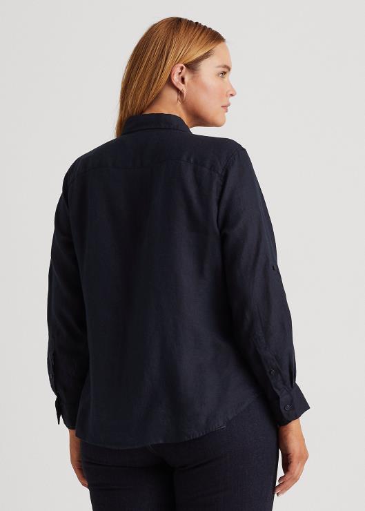 camisa con mangas enrolladas mujerRalph Lauren 2XR2V4643