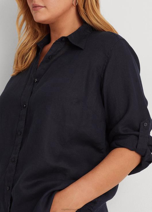 camisa con mangas enrolladas mujerRalph Lauren 2XR2V4643