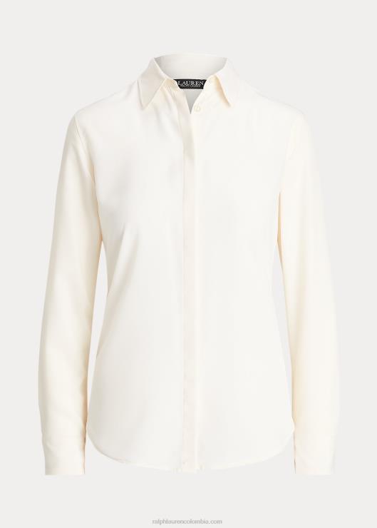 camisa de crepé mujerRalph Lauren 2XR2V4469