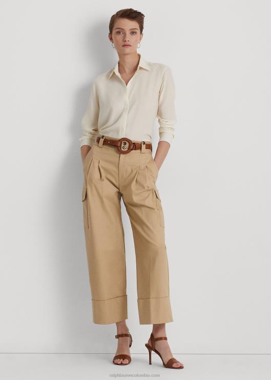 camisa de crepé mujerRalph Lauren 2XR2V4469