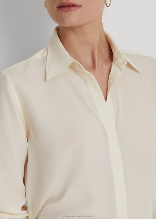 camisa de crepé mujerRalph Lauren 2XR2V4469