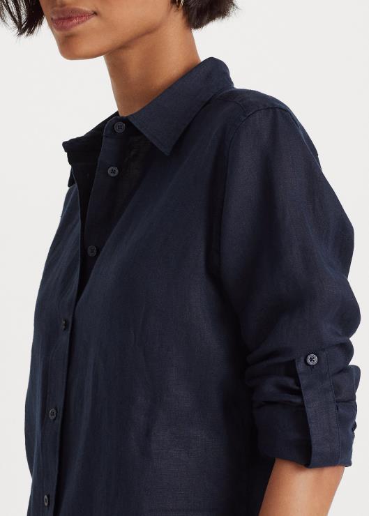 camisa de lino mujer Armada Ralph Lauren 2XR2V4174