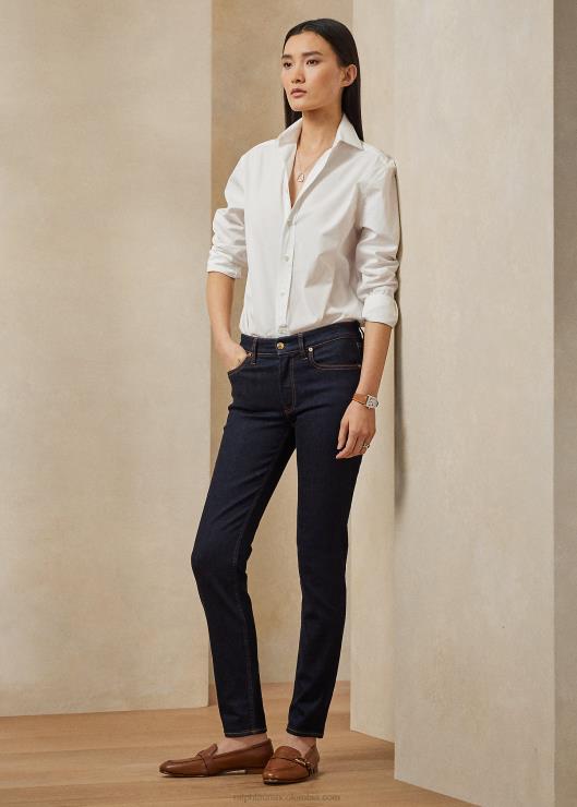 camisa de novio adrien mujer blanco Ralph Lauren 2XR2V9133