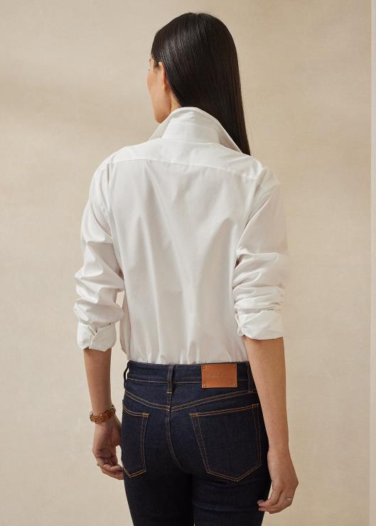 camisa de novio adrien mujer blanco Ralph Lauren 2XR2V9133