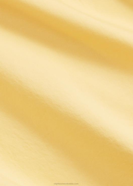 camisa oversize de sarga de algodón mujer arena Ralph Lauren 2XR2V3154