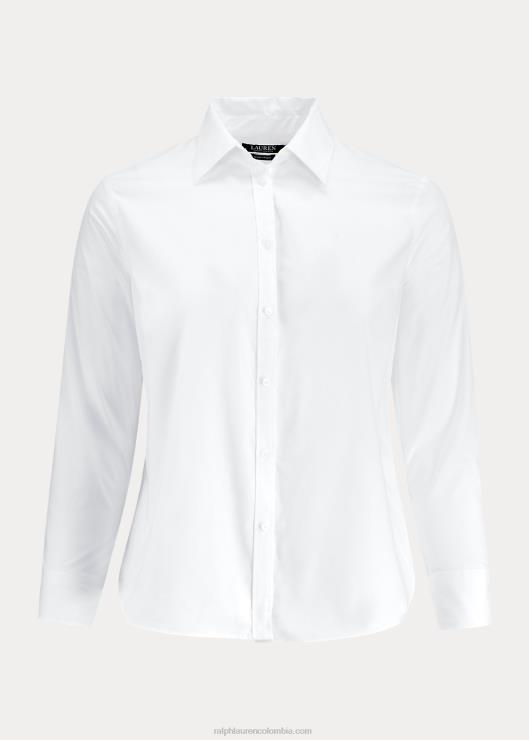 camisa oxford de algodón mujer blanco Ralph Lauren 2XR2V4735