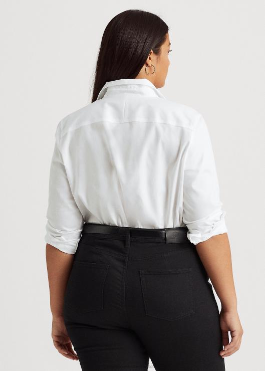 camisa oxford de algodón mujer blanco Ralph Lauren 2XR2V4735
