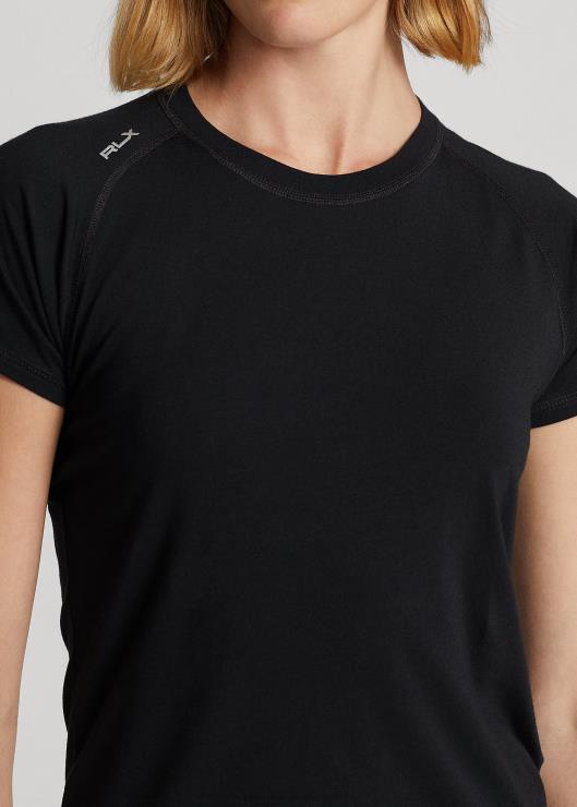 camiseta de manga corta mujer negro Ralph Lauren 2XR2V9386