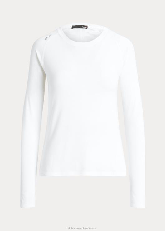 camiseta de manga larga mujer Ceramica Blanca Ralph Lauren 2XR2V3714