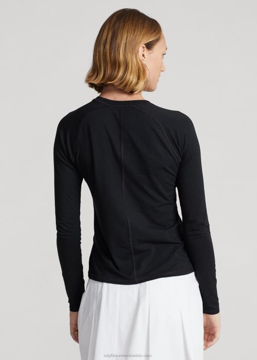 camiseta de manga larga mujer negro Ralph Lauren 2XR2V3716