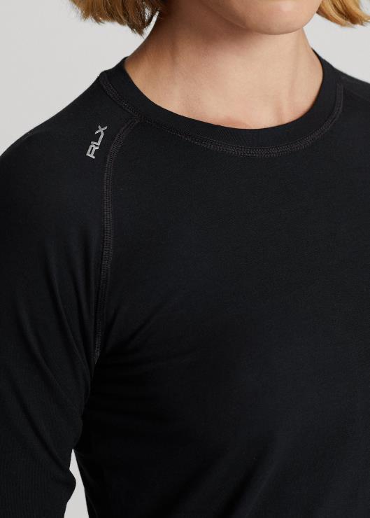 camiseta de manga larga mujer negro Ralph Lauren 2XR2V3716