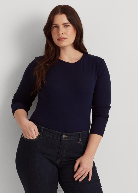 camiseta elástica de manga larga mujer Armada Ralph Lauren 2XR2V4732